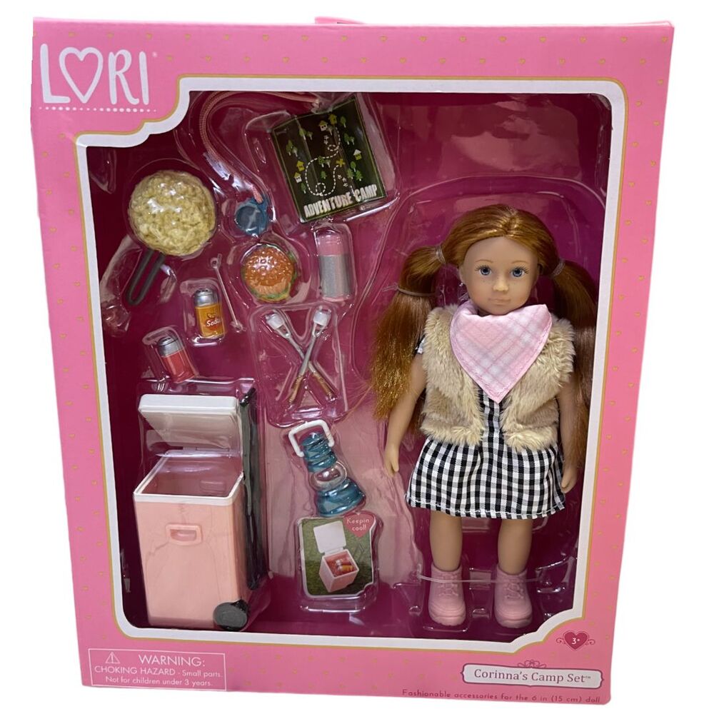 Lori Corrina's Camp Set - 6" Doll & Camping Fashion Accessories